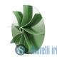 Radial fan impeller