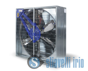Low pressure axial exhaust fan