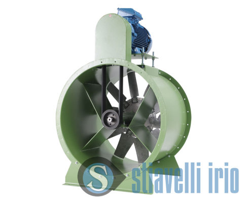 Vane industrial axial fan