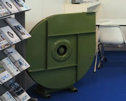 High pressure industrial fan at Ecomondo 2013