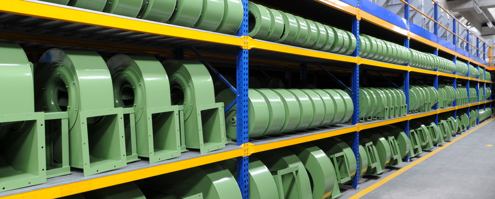 Industrial centrifugal fans