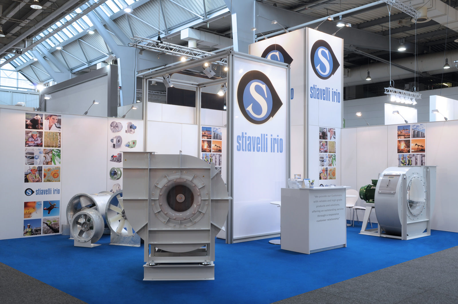 Hannover Messe Stiavelli Irio stand