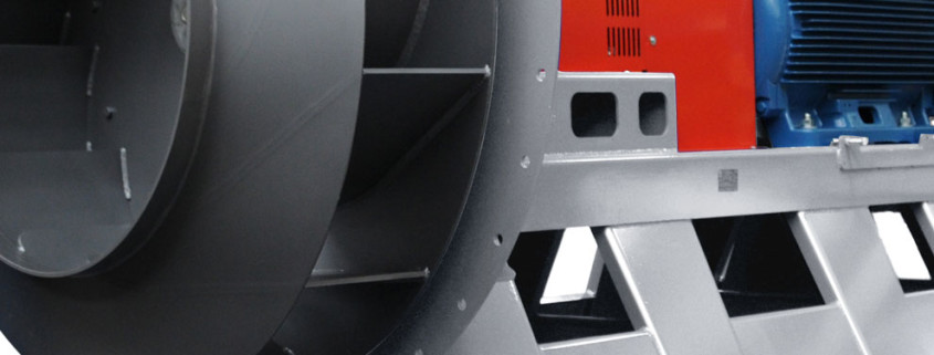 Cutting Edge Steel Industry Fan