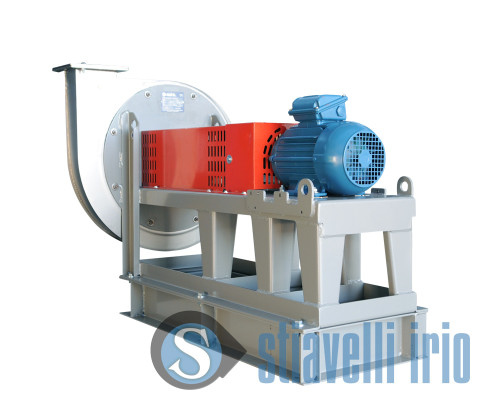 Industrial Centrifugal Fan for Suction of Vapors