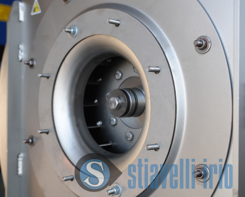 Industrial Centrifugal Fan for Suction of Vapors