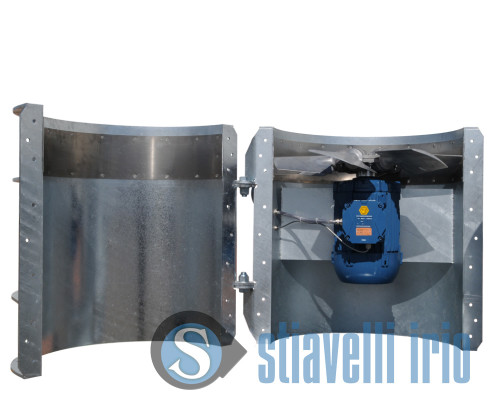 Swing out Axial Fan for Marine Applications