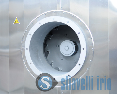 High temperature centrifugal fan impeller