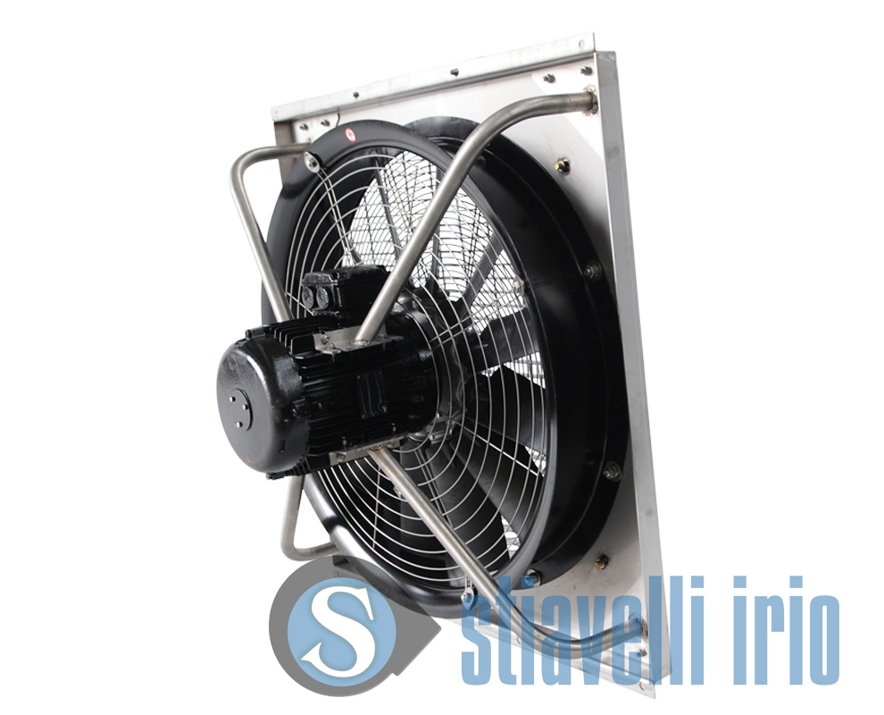 Ventilatore calpestabile per estrazione aria calda