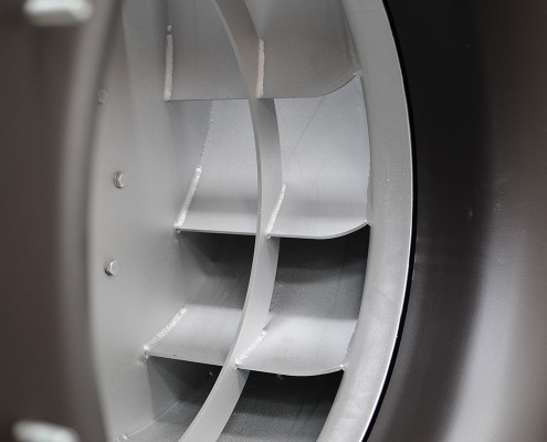 Backward Curved Impeller with Reinforced Ring